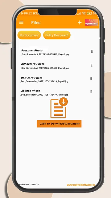 Ultimatix Payroll screenshot 6