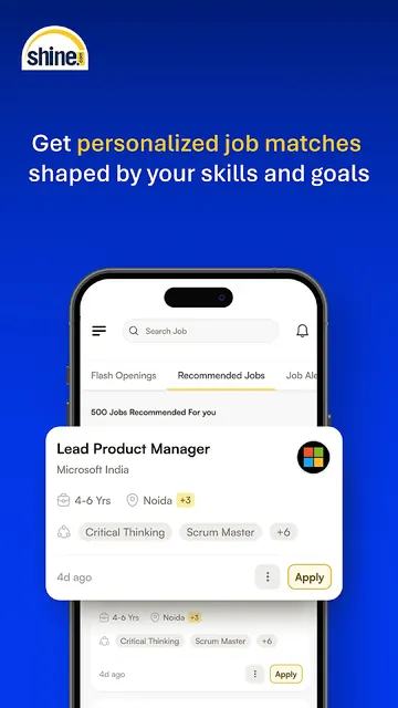 Shine.com Job Search App screenshot 4
