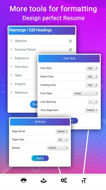 Resume - Intelligent CV maker screenshot 4