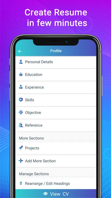 Resume - Intelligent CV maker screenshot 5