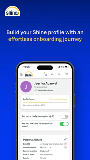 Shine.com Job Search App screenshot 5