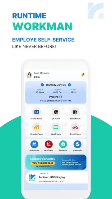 Workman: Employee Self Service screenshot 1