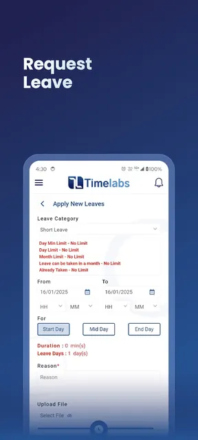 Timelabs Employee Self Service screenshot 6