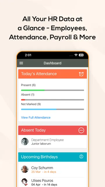 SnapHRM screenshot 3