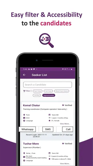 JobME.Online Recruiter App screenshot 5