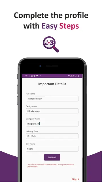 JobME.Online Recruiter App screenshot 2