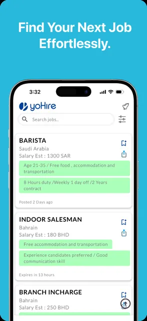 Yohire Job Search screenshot 1