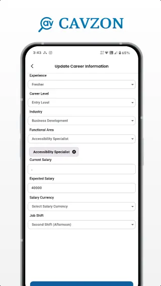 Cavzon screenshot 3
