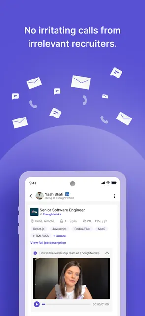 Cutshort: Tech Job Search App screenshot 3