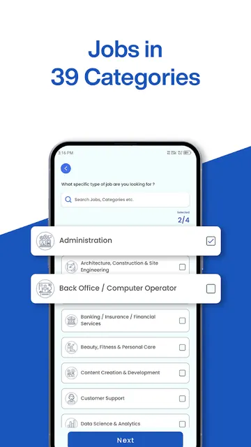 JobsKart Job Search App screenshot 2