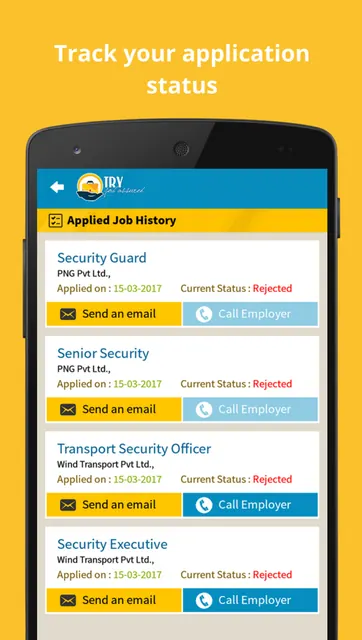 Try Jobs  - Job Search  app an screenshot 4