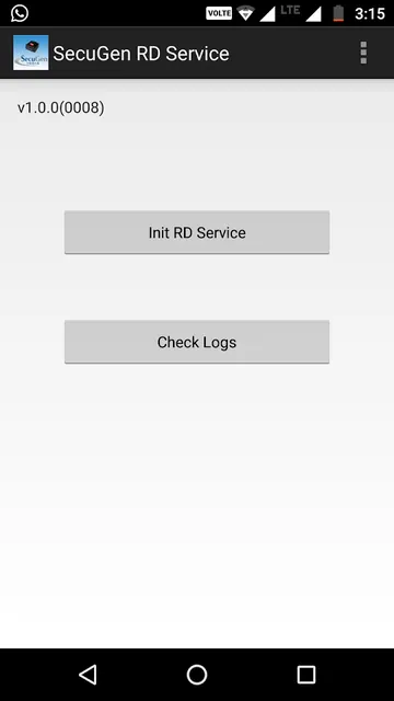 SecuGen RD Service screenshot 3