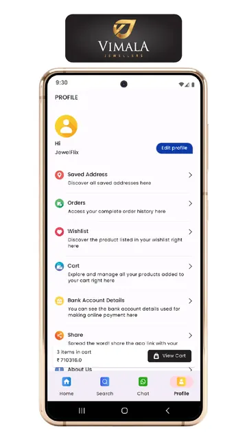Vimala Jewellers screenshot 6