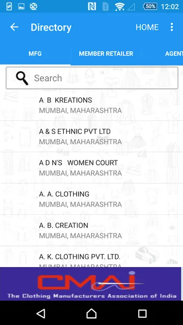 CMAI screenshot 2