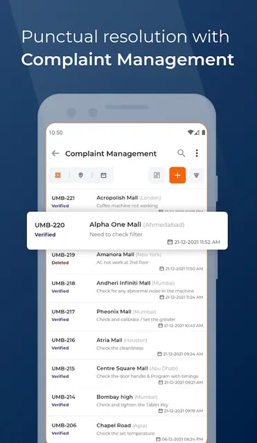 TeroTAM Customer screenshot 2