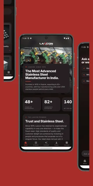 Laxcon Steels Limited screenshot 1