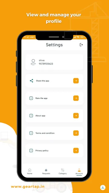 Geartap screenshot 5