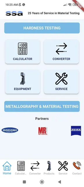 Hardness Convertor Calculator screenshot 1