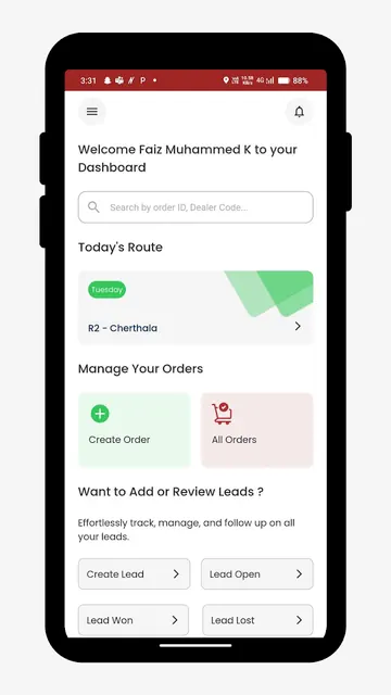 Prabhu Steels Sales App screenshot 3