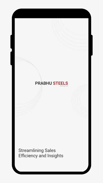 Prabhu Steels Sales App screenshot 1