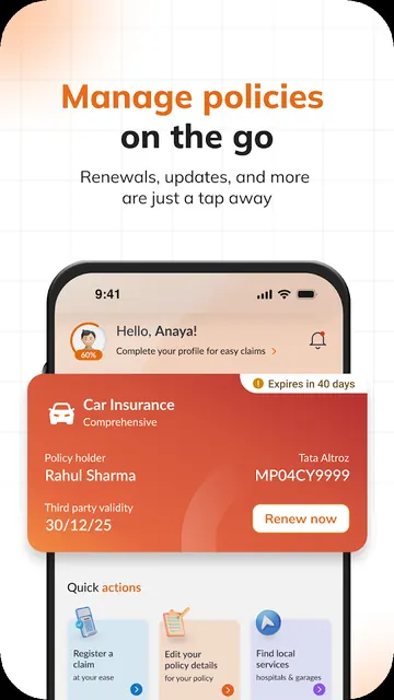 IL TakeCare Insurance App screenshot 1