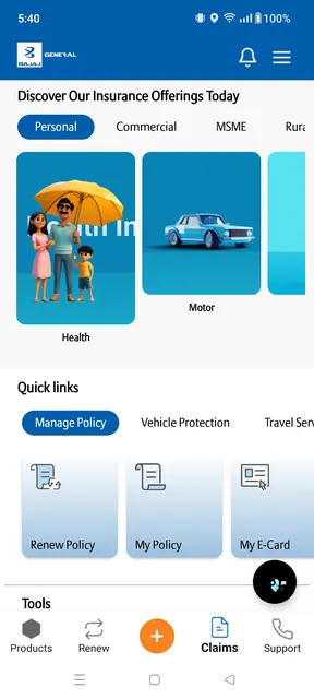 Bajaj General screenshot 2