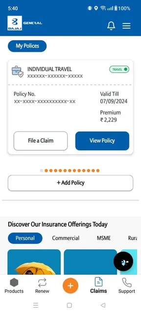 Bajaj General screenshot 5