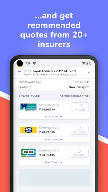 Coverfox: Bike & Car Insurance screenshot 3