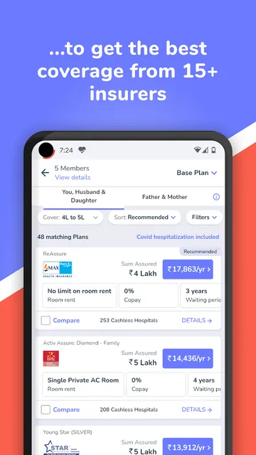 Coverfox: Bike & Car Insurance screenshot 6