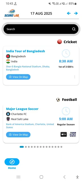 Scoretab: Live Sports Calendar screenshot 2