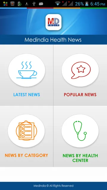 Medindia Health News screenshot 1