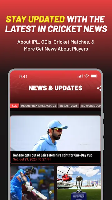 Cricket Mazza 11 Live Line screenshot 5