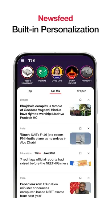TOI English Breaking News App screenshot 3