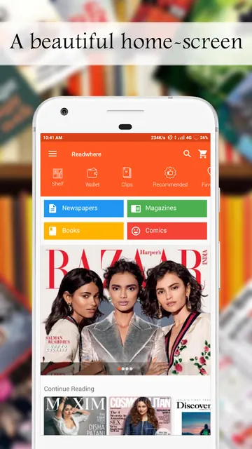 Readwhere - News and Magazines screenshot 2