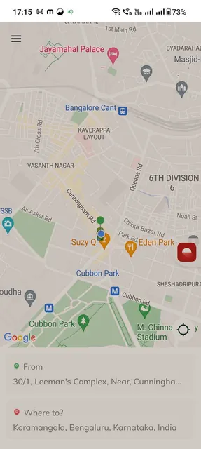 SIKKIM CAB - Request a ride screenshot 1