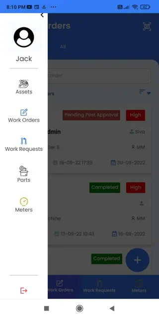 Prism CMMS screenshot 2