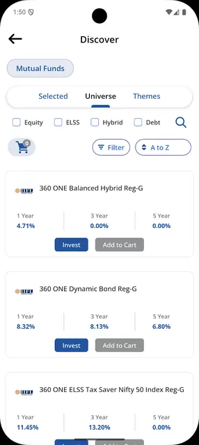 Univesto Wealth screenshot 2