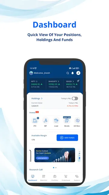 Dhanush: Demat, Stocks & IPOs screenshot 1