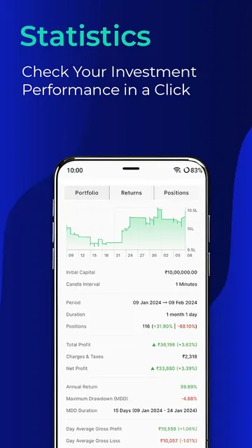 SpeedBot - Algo Trading App screenshot 5