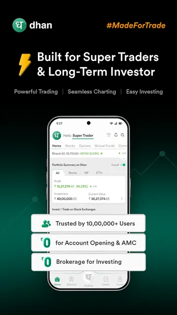 Dhan: Share Market Trading App screenshot 1