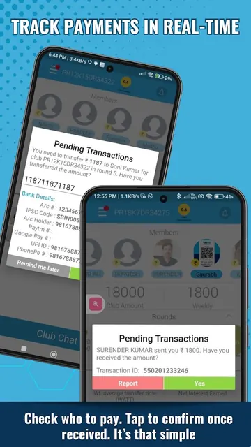Money Club: P2P group savings screenshot 4