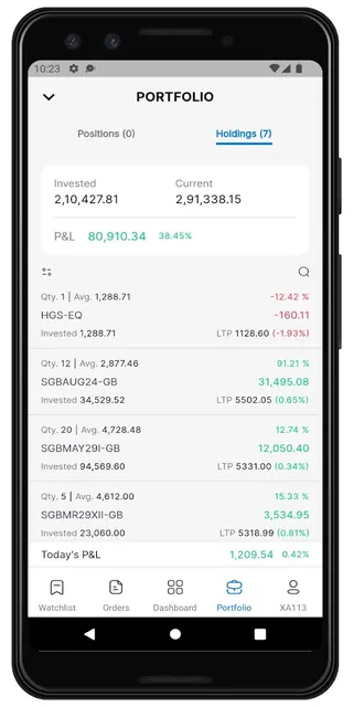 iTrade 2.0 screenshot 4