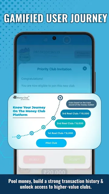 Money Club: P2P group savings screenshot 5