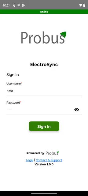 ElectroSync screenshot 1