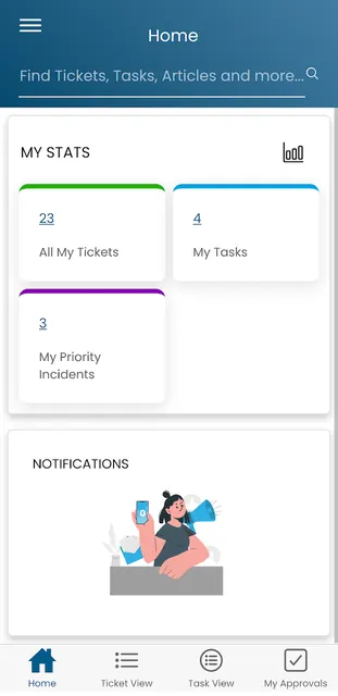 Wolken Service Desk screenshot 1
