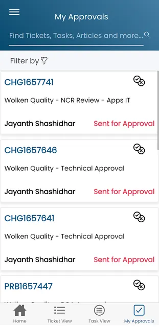 Wolken Service Desk screenshot 5