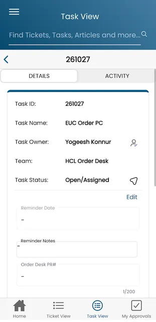 Wolken Service Desk screenshot 4
