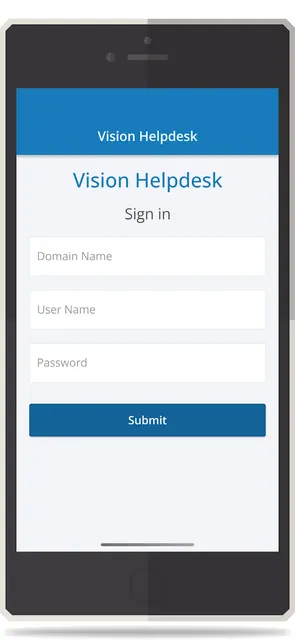 Vision Helpdesk screenshot 1