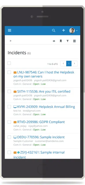 Vision Helpdesk screenshot 2