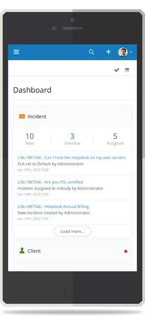 Vision Helpdesk screenshot 4